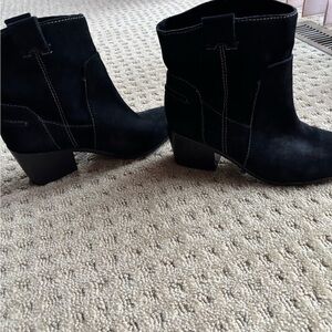 Vince Camuto Black Ankle Boots